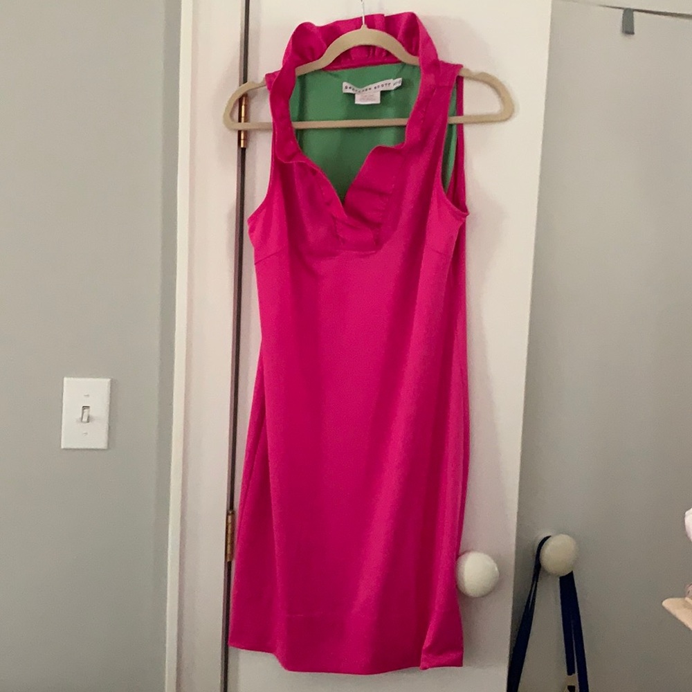 Gretchen Scott Hot Pink Dress